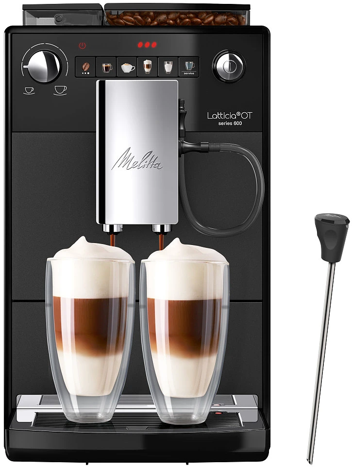 Melitta Latticia OT F30/0-103 z lancą Czarny