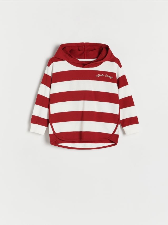 Reserved - Longsleeve oversize - kasztanowy