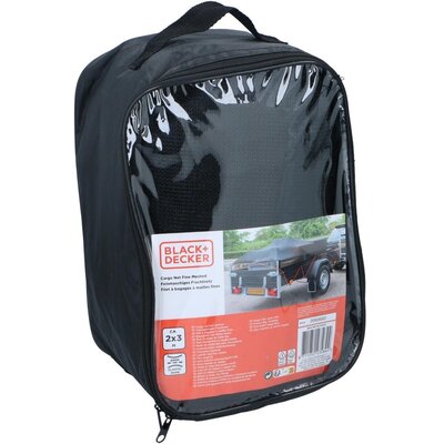 Siatka bagażowa BLACK&DECKER Na przyczepę 8mm 2 x 3 m | Bezpłatny transport