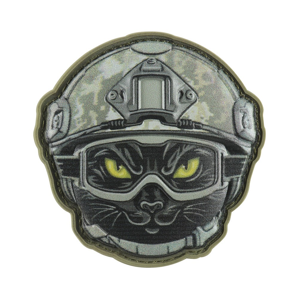 M-Tac - Naszywka Emoji №13 Czarny Kot - PVC 3D - Camo - 51353513
