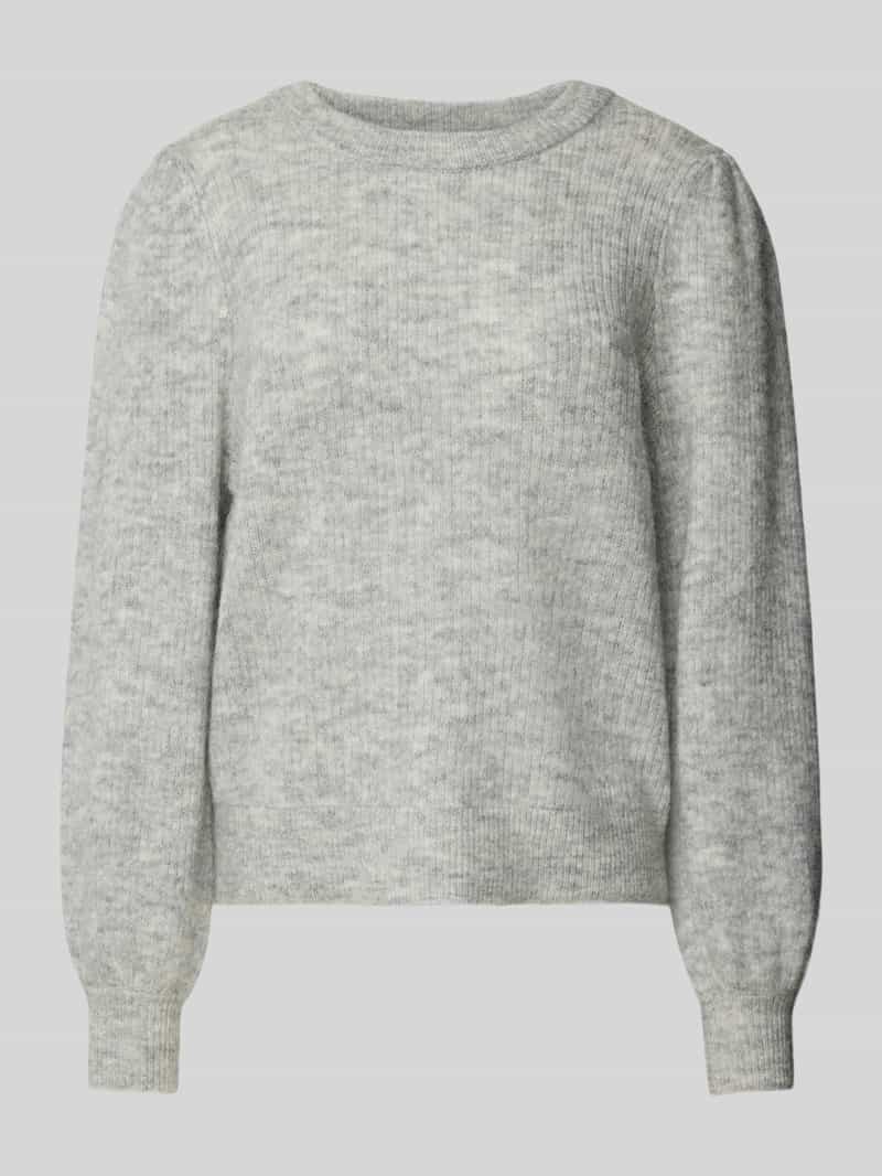 Sweter z dzianiny z bufiastymi rękawami model ‘SLFLULU’