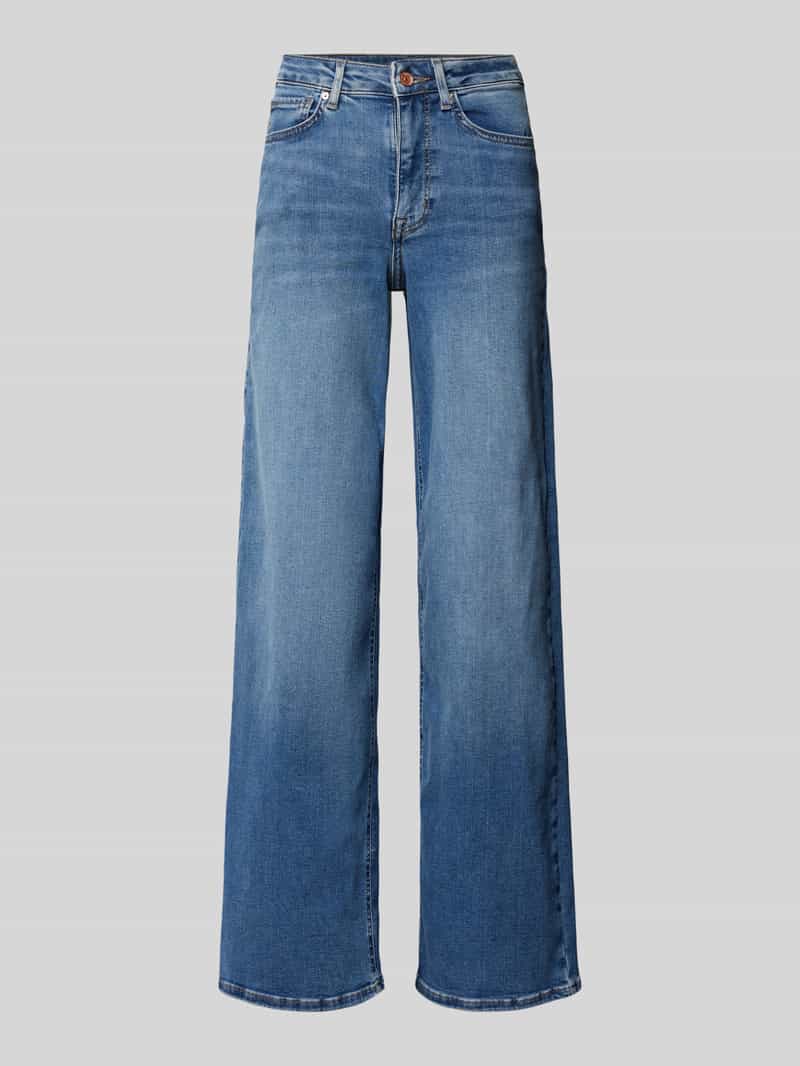 Jeansy z szeroką nogawką i 5 kieszeniami model ‘MADISON’