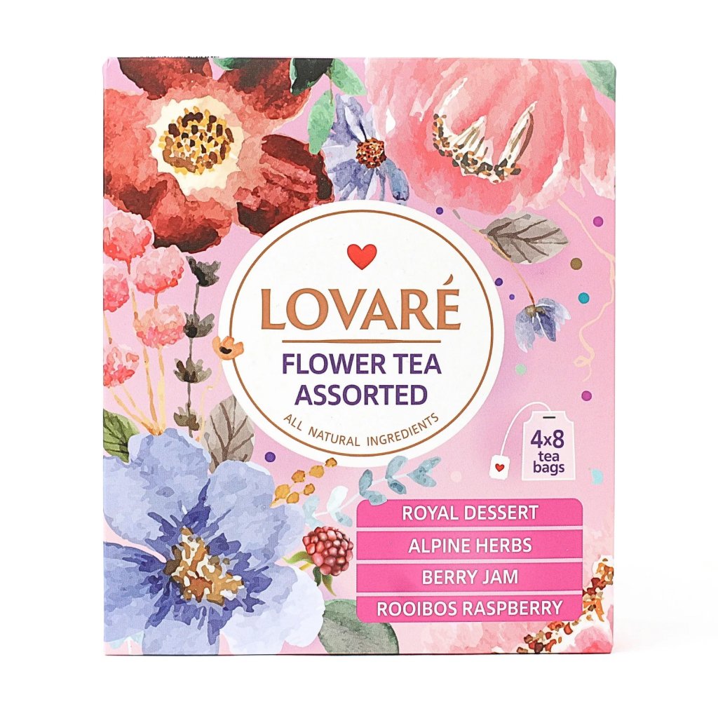 Lovare Zestaw herb. Assorted flower, 4x8 sztuk