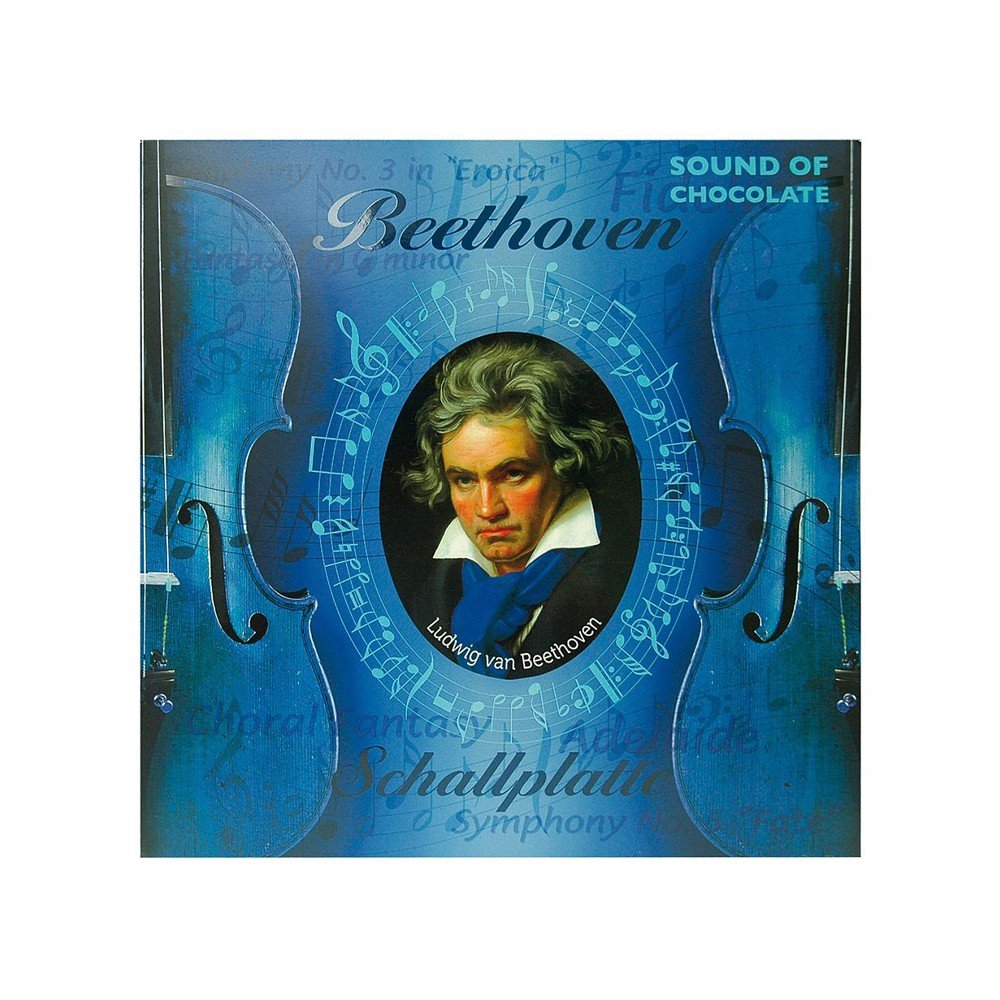 Czekoladowa Płyta Gramofonowa Fikar Beethoven 80g