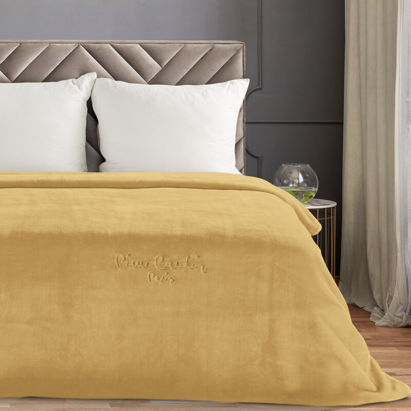 Koc, EUROFIRANY, Pierre Cardin, 160x220, miodowy