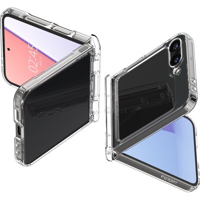 Spigen Ultra Hybrid Pro - Etui do Samsung Galaxy Z Flip 6 (Crystal Clear)