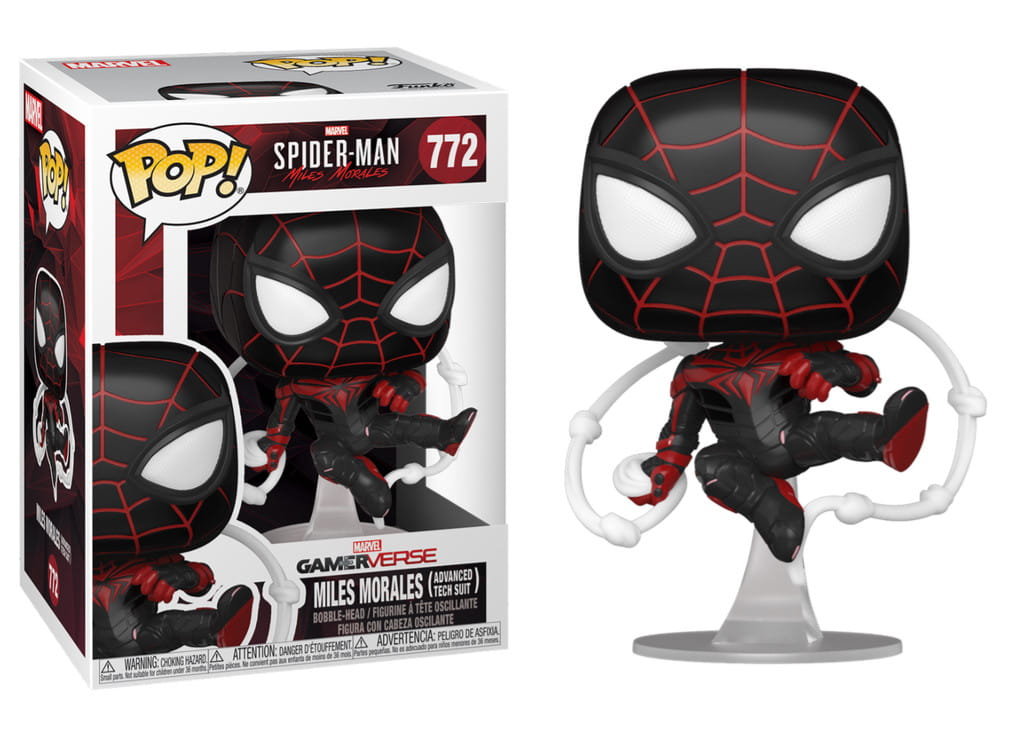 Funko POP! Marvel, figurka kolekcjonerska, Spider-Man, Miles Morales, 772