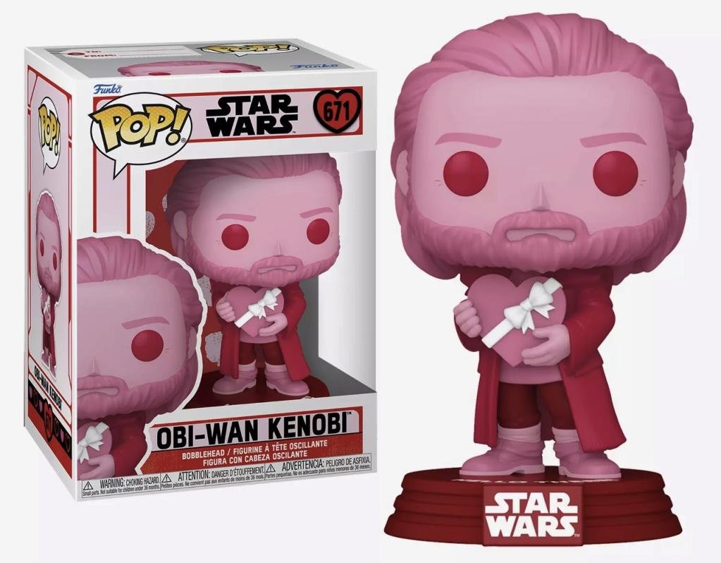 star wars - pop valentines n° 671 - obi-wan kenobi