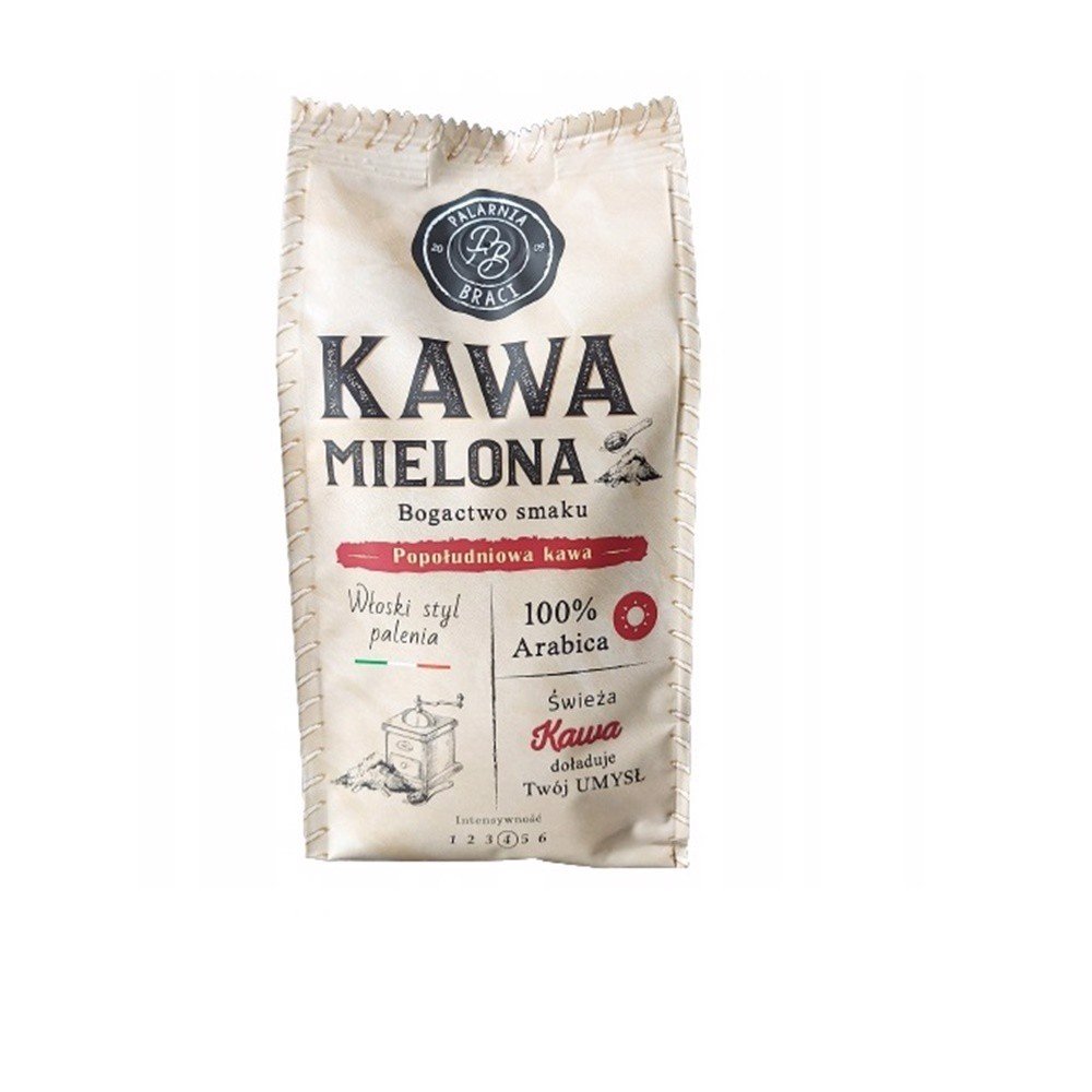 Kawa Mielona Popołudniowa 100% Arabica Palarnia Braci 200g