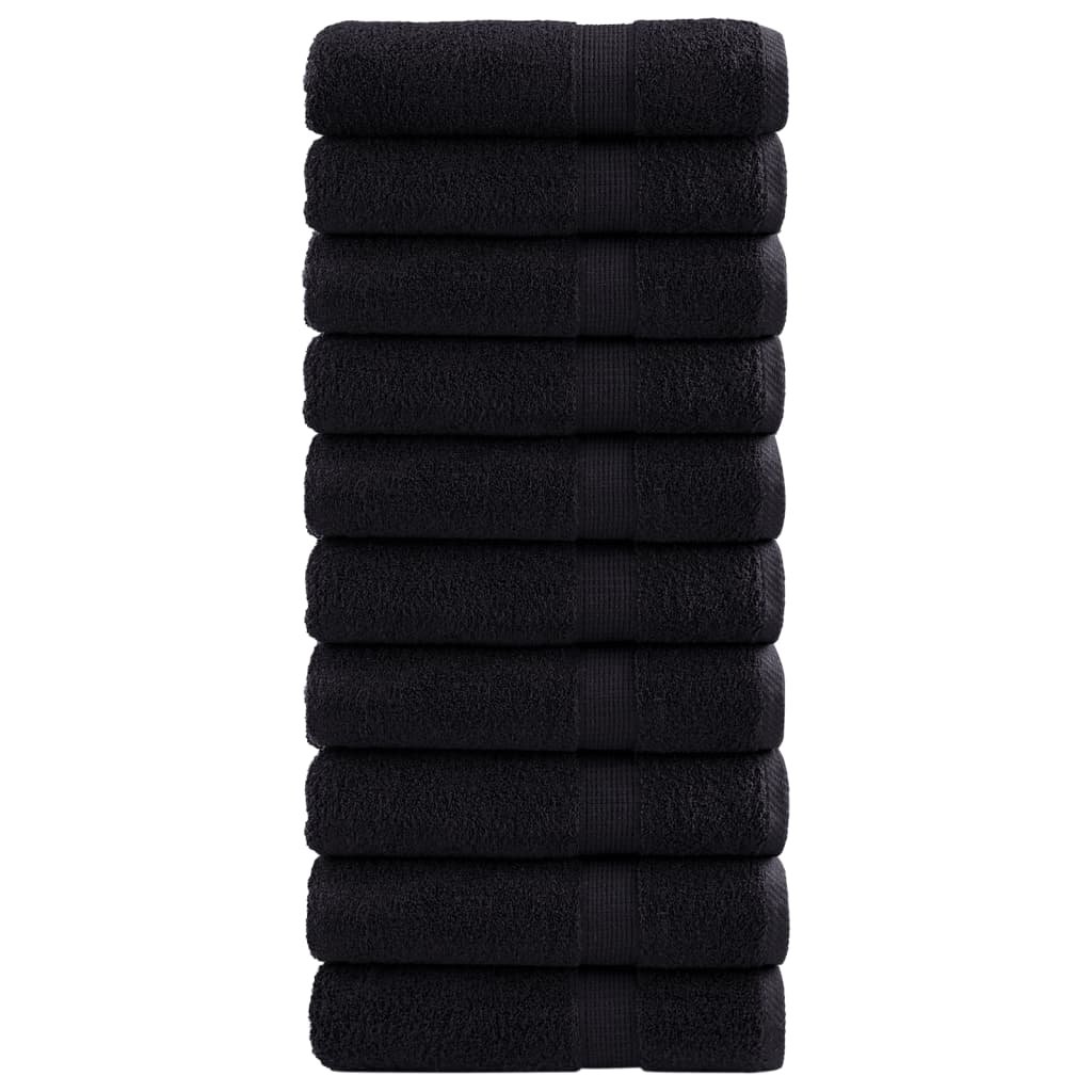 vidaXL Ręczniki kąpielowe, premium, 10 szt., 100x150 cm, bawełna 100%