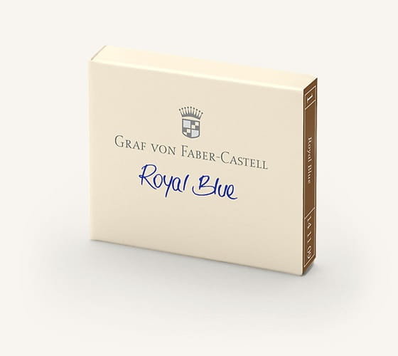 Naboje Graf von Faber-Castell Royal Blue 6szt.