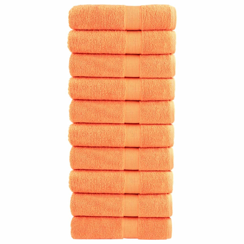 vidaXL Ręczniki premium SOLUND 10 szt., 100x150 cm, 600 g/cm²