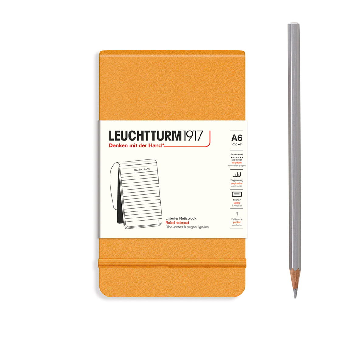 Notatnik Reporterski Leuchtturm1917 Pocket A6 Linie Rising Sun