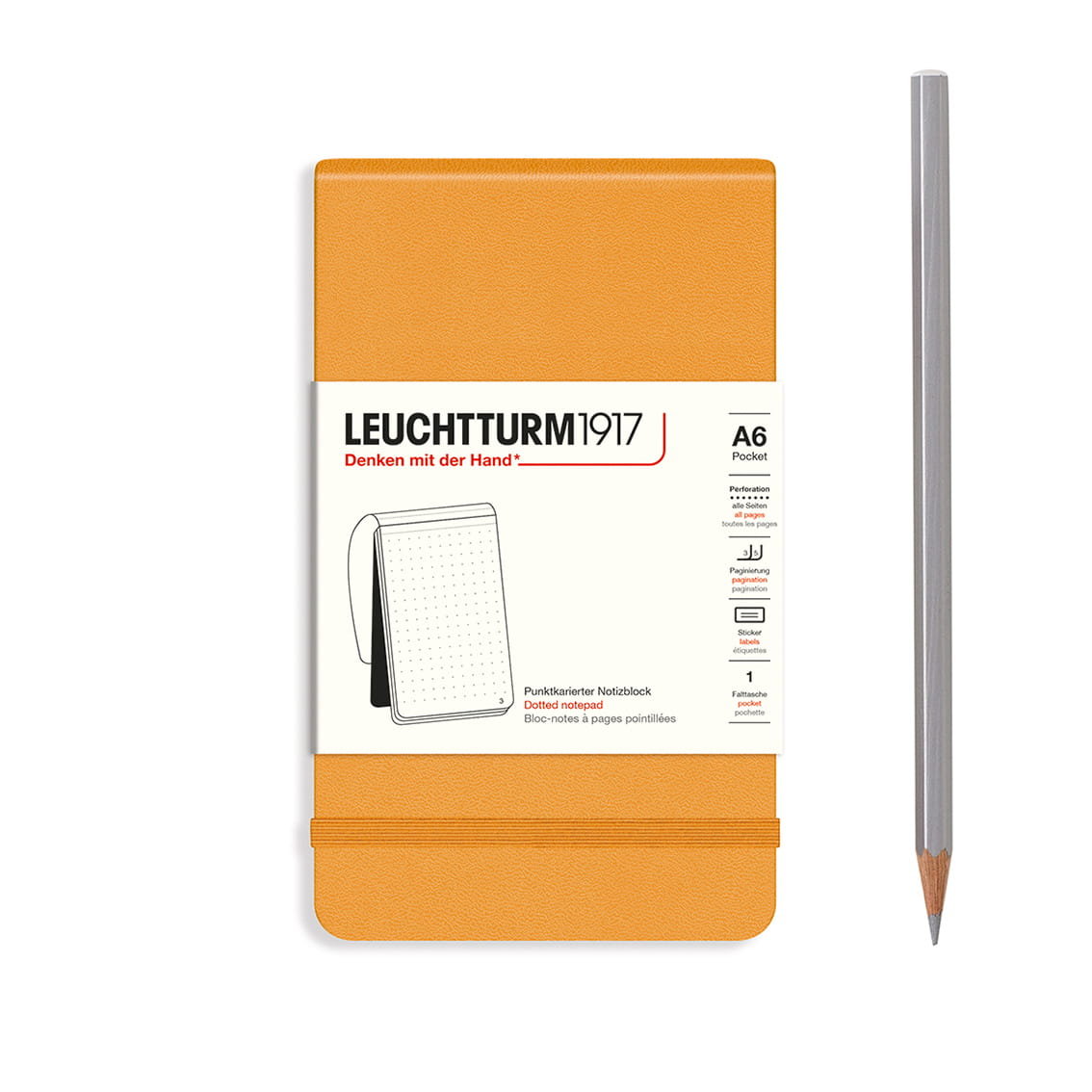 Notatnik Reporterski Leuchtturm1917 Pocket A6 Kropki Rising Sun