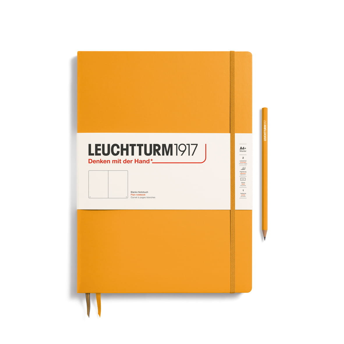 Notatnik Leuchtturm1917 Master Slim A4+, Gładki, Rising Sun
