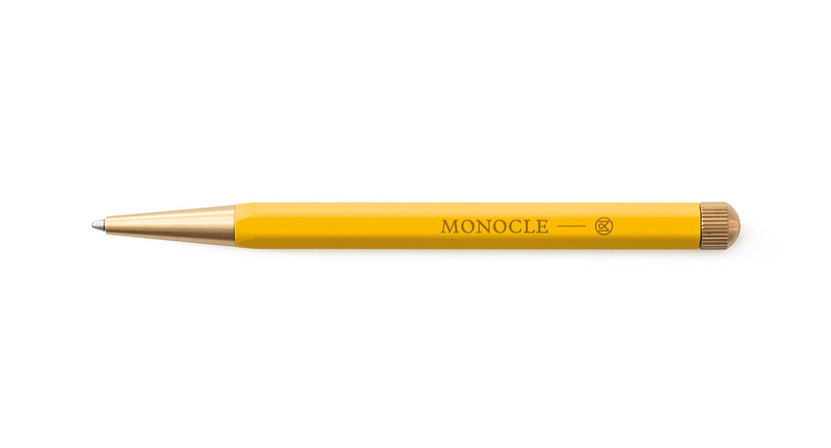 Długopis Monocle by Leuchtturm1917 Drehgriffel Żółty