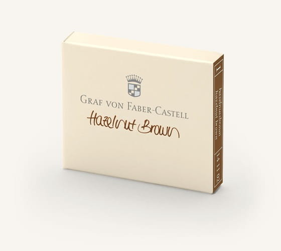 Naboje Graf von Faber-Castell Hazelnut Brown 6szt.