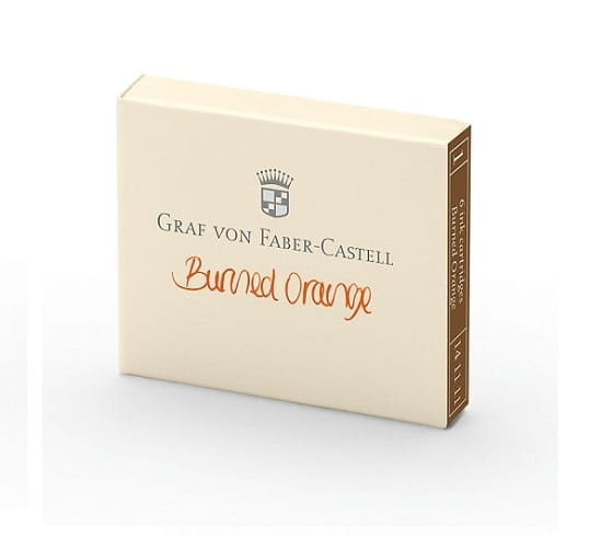 Naboje Graf von Faber-Castell Burned Orange 6szt.