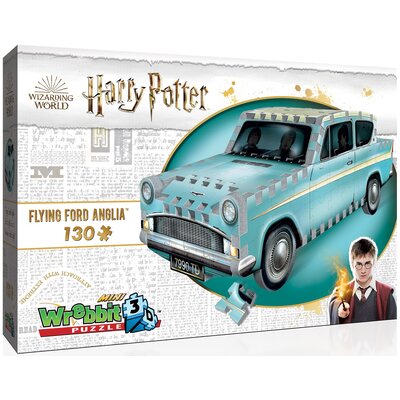 Wrebbit 3D Puzzle Harry Potter Flying Ford Anglia 130