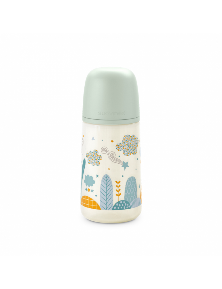 Suavinex Butelka o średnim przepływie smoczek Sx Pro 270ml Dreams zielona