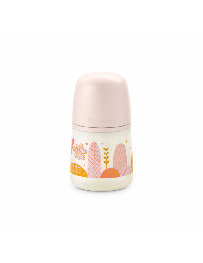 Suavinex Butelka o wolnym przepływie smoczek Sx Pro 150ml Dreams różowa