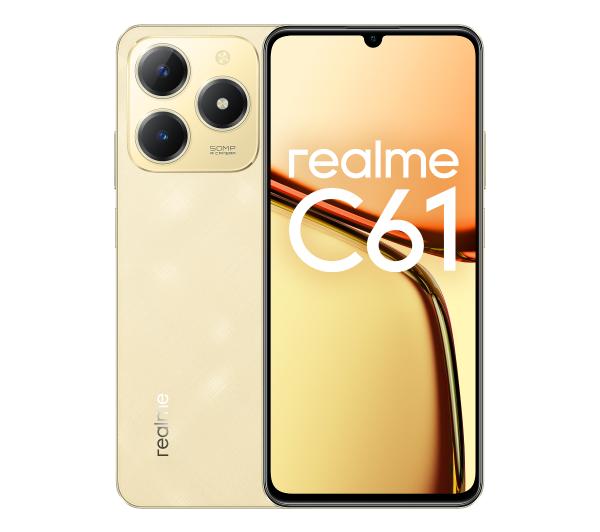 Realme C61 6/256GB Złoty