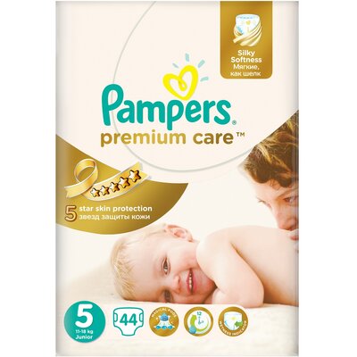 Pampers Pieluchy Premium Care VP 5 Junior 44 szt 0214109