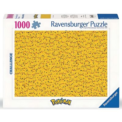 Puzzle RAVENSBURGER Challenge Pikachu 12000829 (1000 elementów)