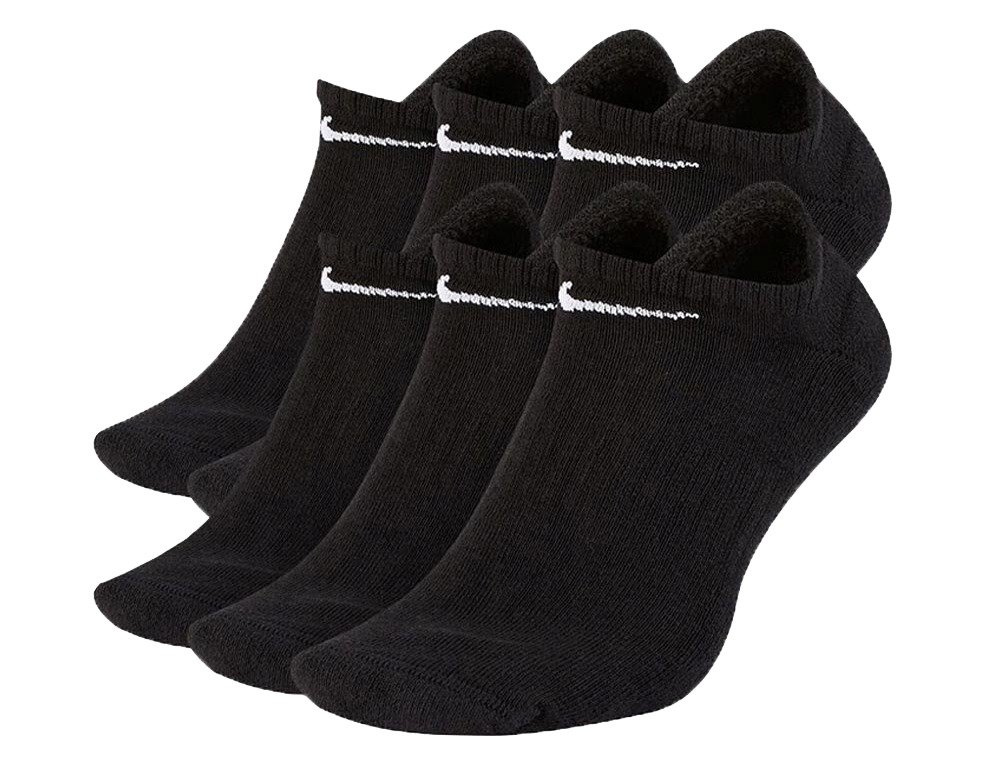 Skarpety Stopki NIKE Everyday Lekkie skarpety Czarne 6 PAK