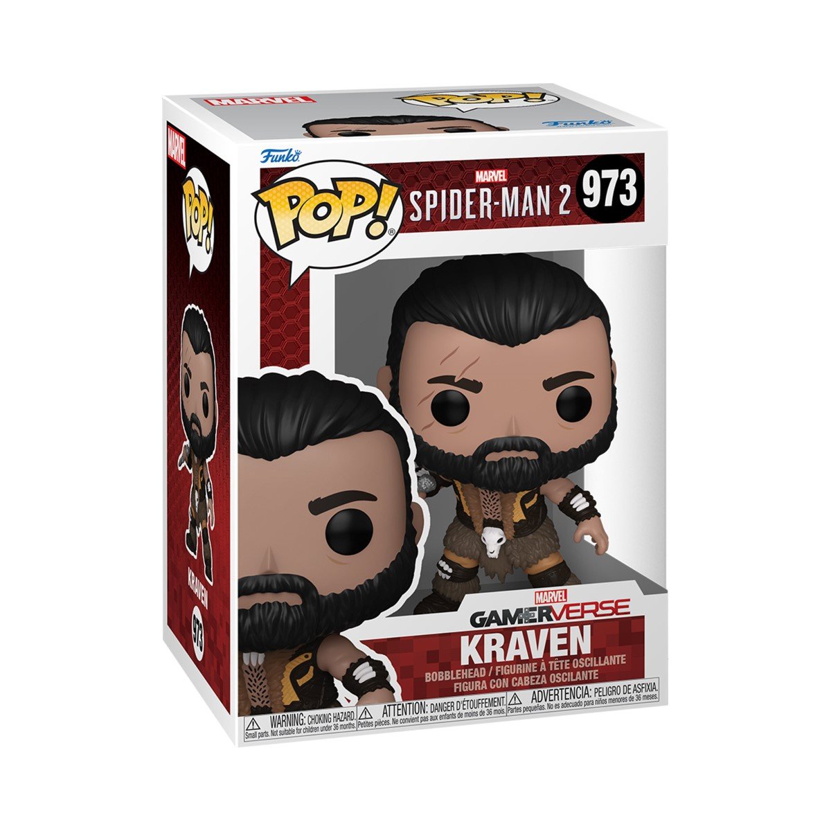 Funko POP! Marvel, figurka kolekcjonerska, Spider-man 2, Kraven, 973