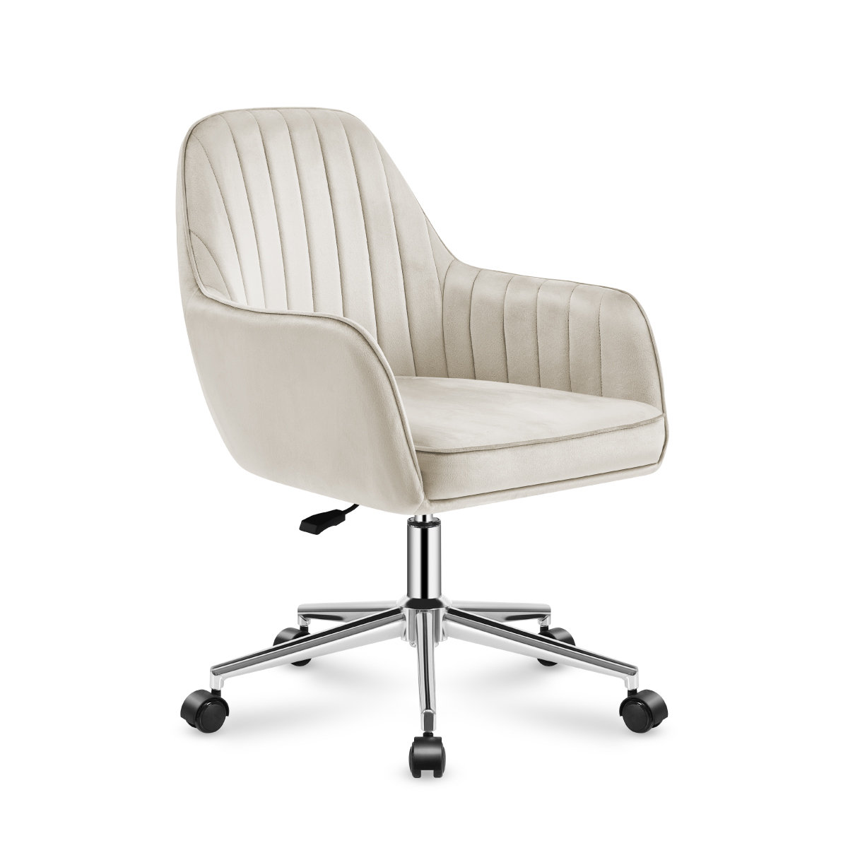 Fotel Biurowy Mark Adler Future 5.2 Beige, welurowy, beżowy