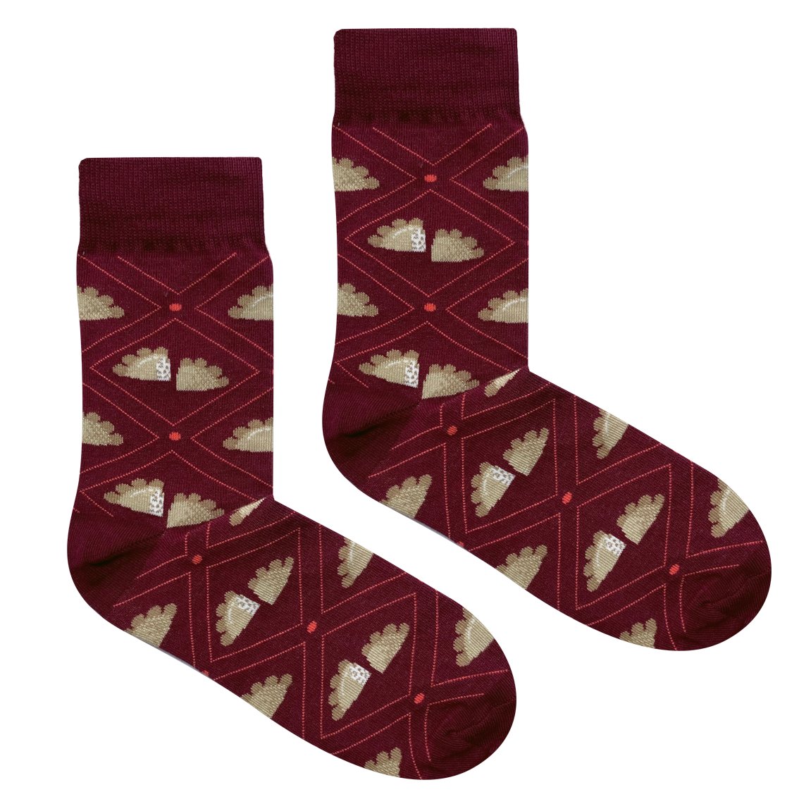 Skarpetki Pierogi Romby-37-41