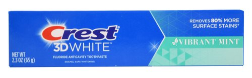 Crest, Miętowa pasta do zębów, Vibrant Mint 3D White, 65g