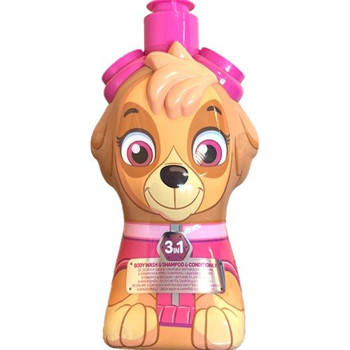 Paw Patrol, 3in1 żel pod prysznic szampon i odżywka dla dzieci, Skye, 400ml