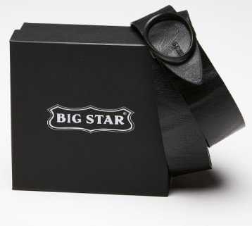 Elegancki Pasek Damski Big Star Shoes HH674162 Black – Wyjątkowy Styl
