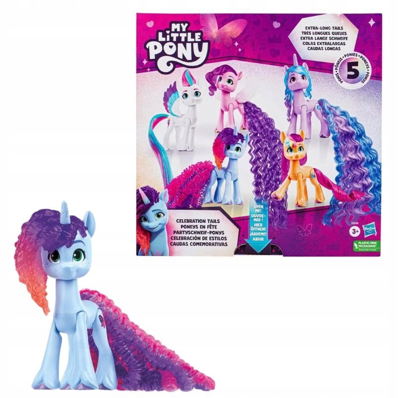 My Little Pony Zestaw 5 Kucyków z Długim Ogonem F6344 Hasbro