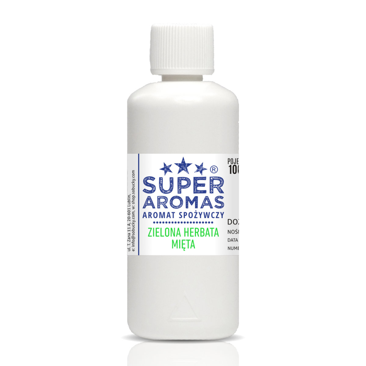 SUPER AROMAS Aromat Spożywczy Zielona Herbata 100 ml