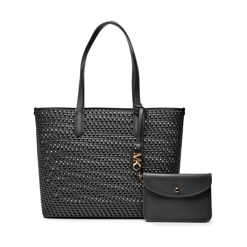 Michael Kors Skórzana shopperka + saszetka
