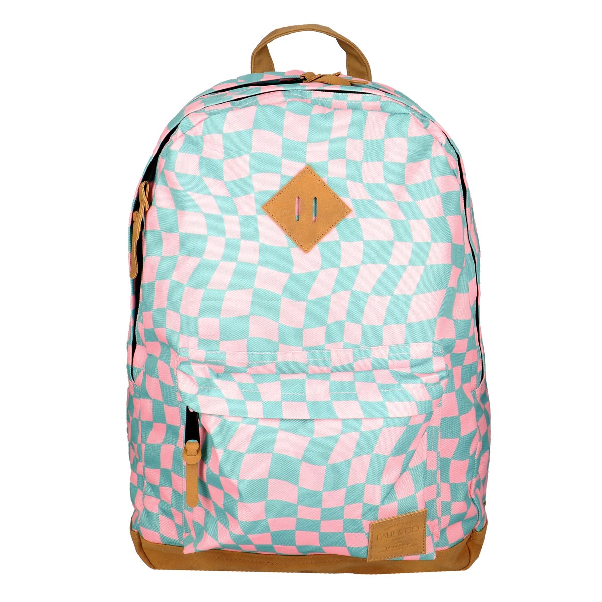 Incood, Plecak Zielono-Różowa Szachownica