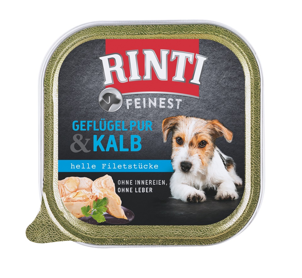 RINTI Feinest Poultry Pure&Veal tacka drób i cielęcina 150 g