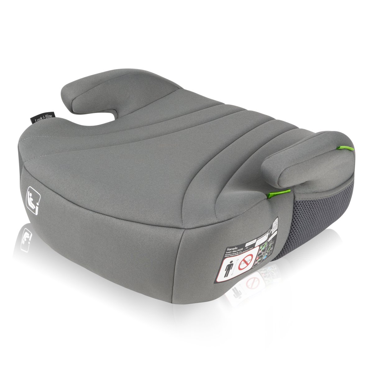 Lionelo podstawka samochodowa LUUK I-SIZE GREY