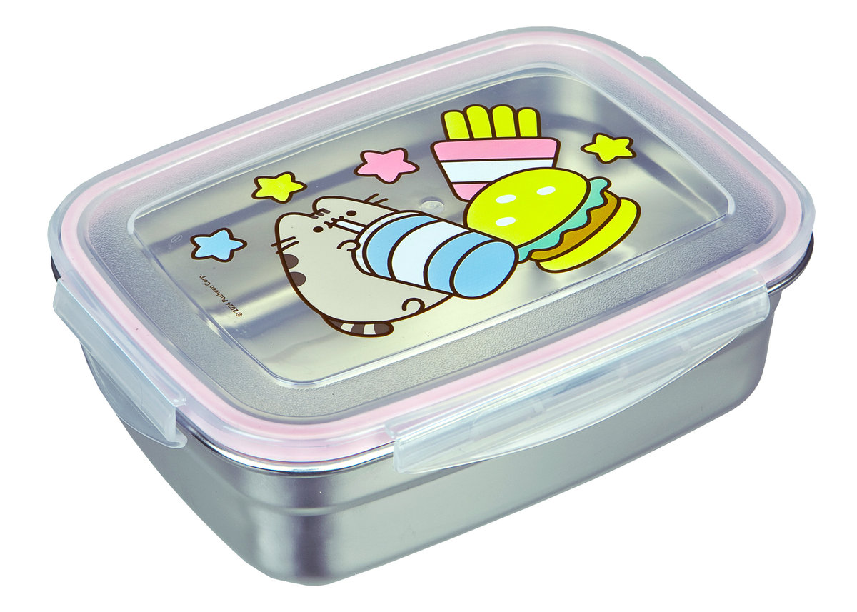 PUSHEEN LUNCHBOX ŚNIADANIÓWKA POJEMNIK NA KANAPKI Przekąski KOTEK