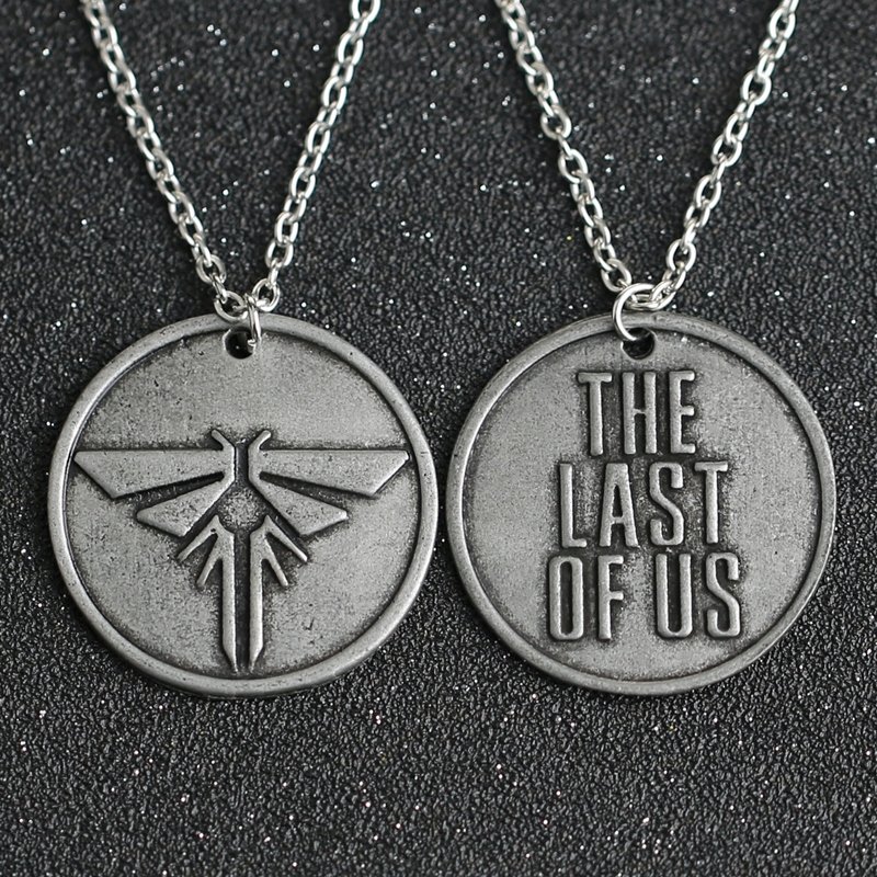Naszyjnik chain wisiorek tlou the last of us joel ellie świetliki prezent