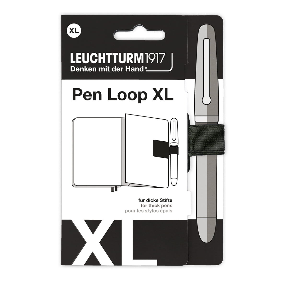 Pen Loop Leuchtturm1917 XL Czarny