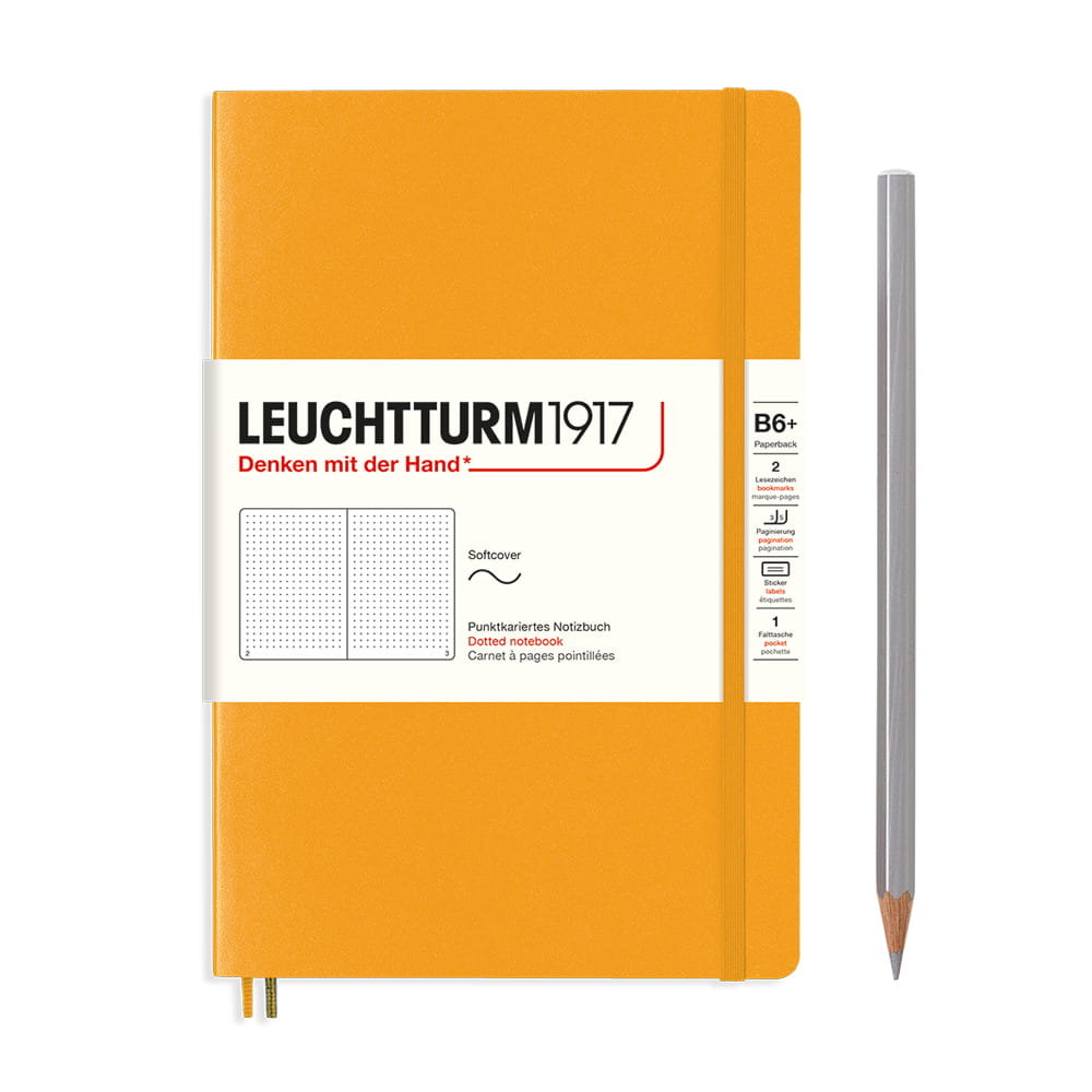 Notatnik Leuchtturm1917 Paperback B6+, Kropki, Rising Sun
