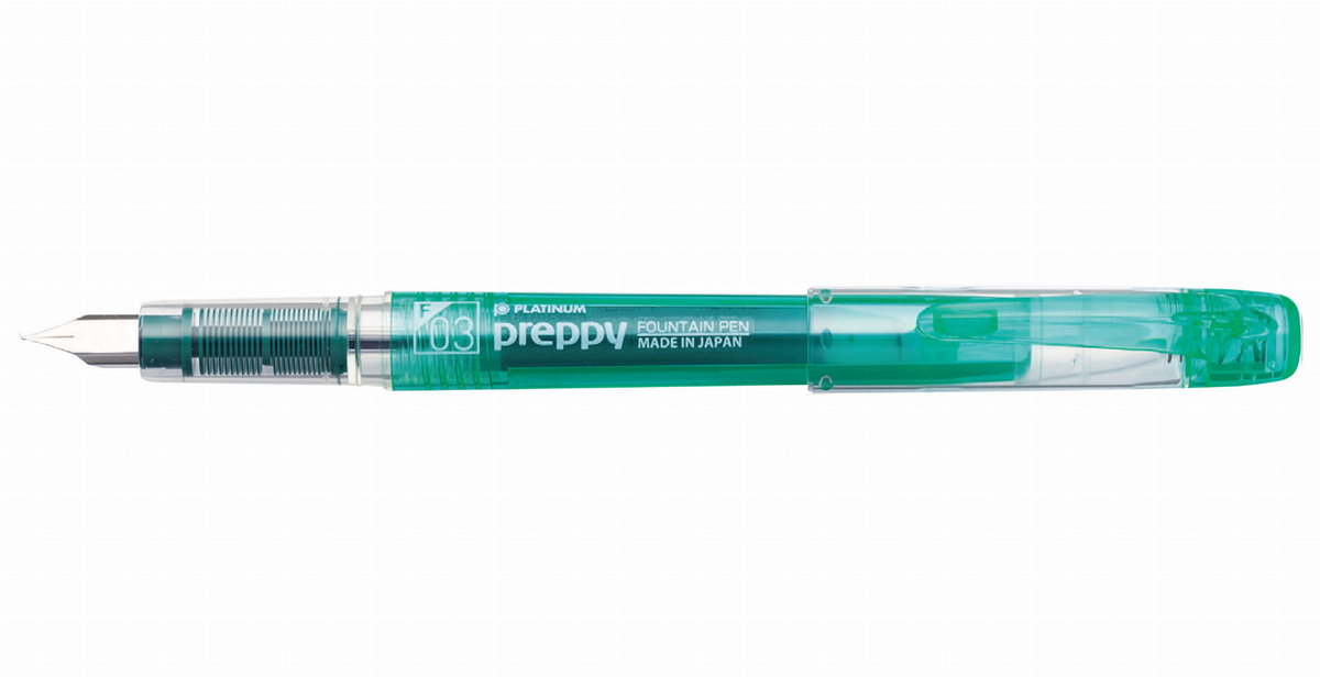 Pióro Wieczne Platinum Preppy Zielone F