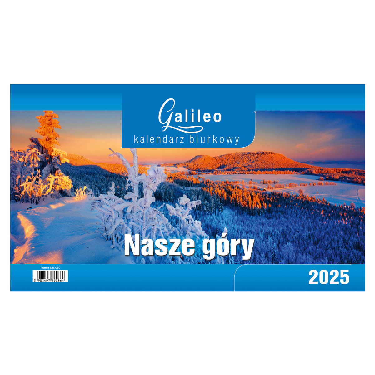 Kalendarz Biurkowy 2025 - STOJĄCY GALILEO - NASZE GÓRY