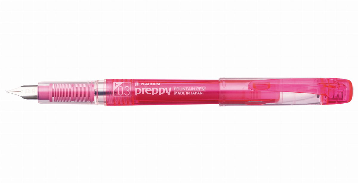 Pióro Wieczne Platinum Preppy Różowe F