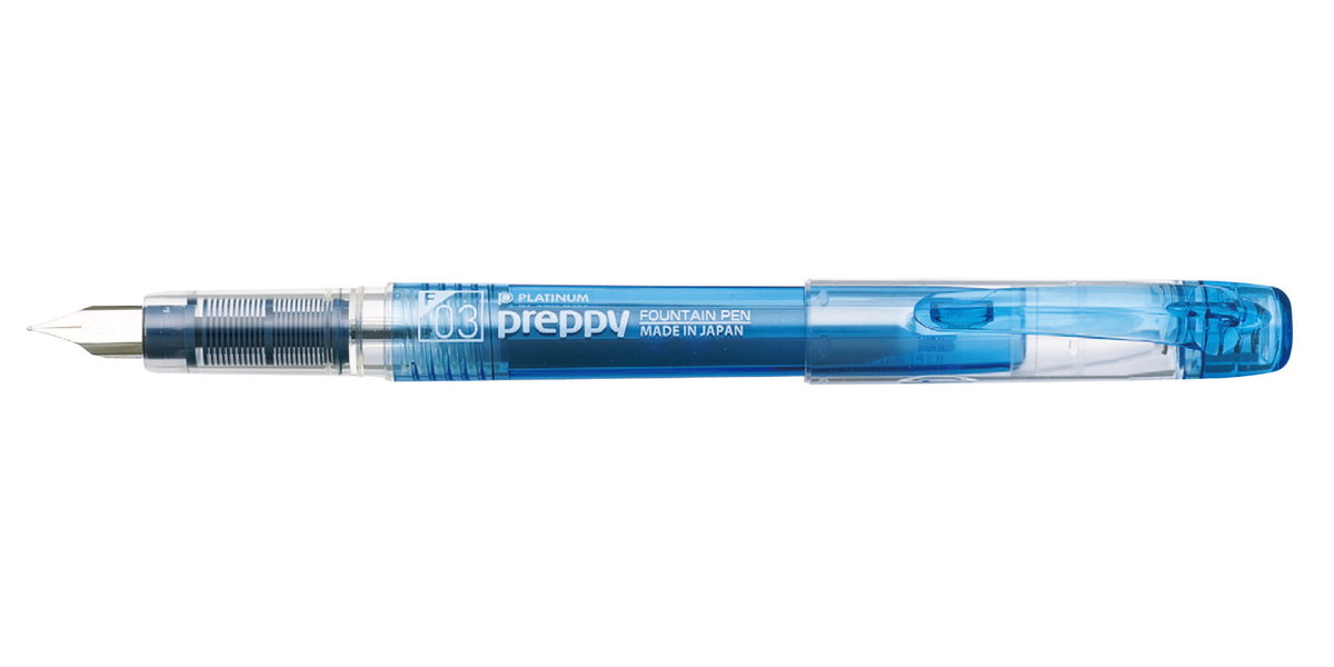 Pióro Wieczne Platinum Preppy Niebieskie F