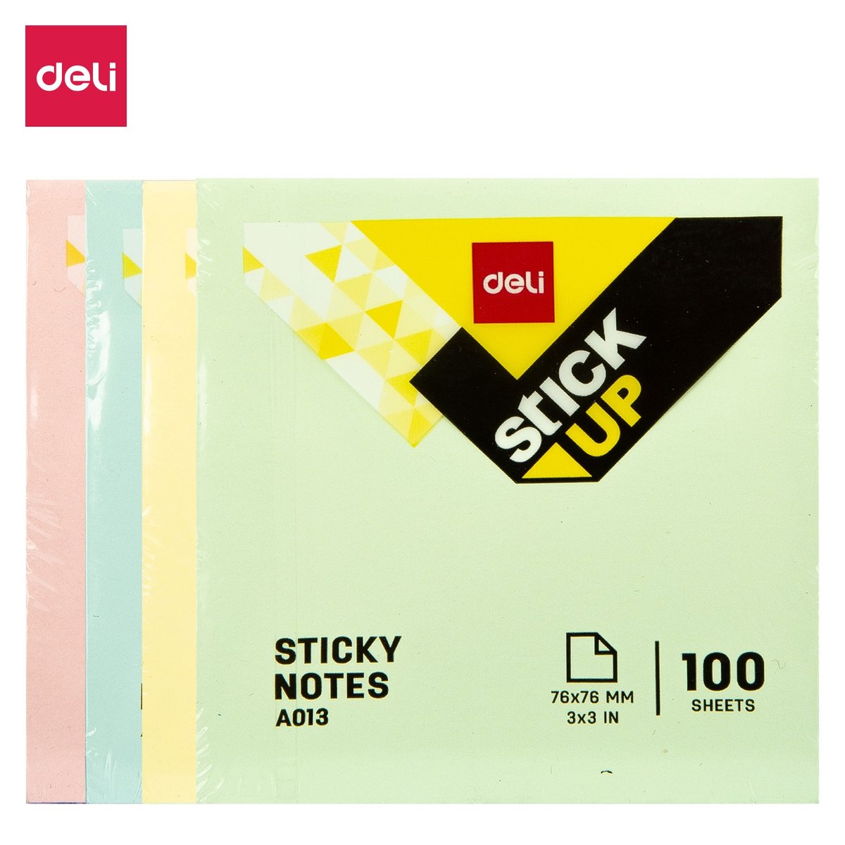 Notes samoprzylepny notatnik organizer Deli A01303 76mm*76mm 100 kartek